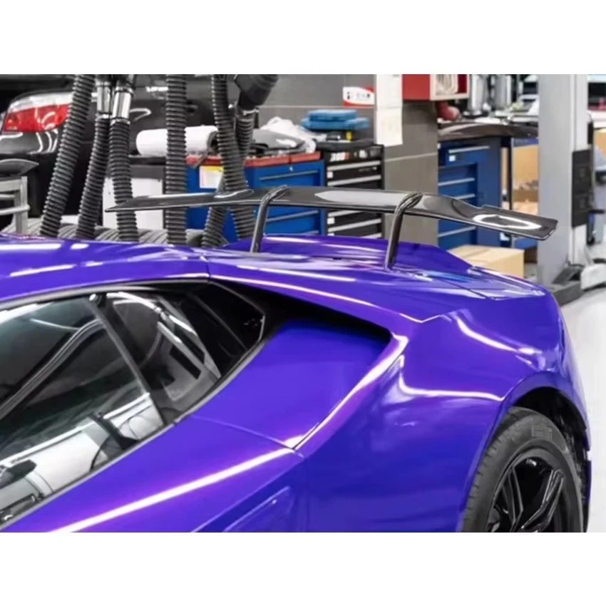 Novit Style Dry Carbon Fiber Wing Spoiler For Lambo Huracan LP580 LP610 EVO Car Body Kit